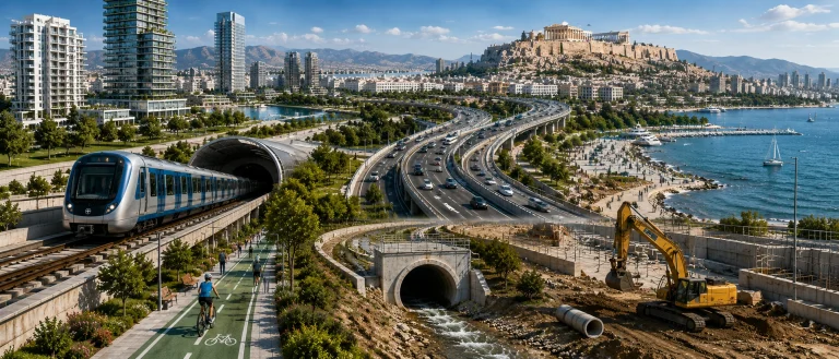 Hạ Tầng Athens 2026: Làn Sóng Đại Công Trình Thúc Đẩy Thị Trường Bất Động Sản