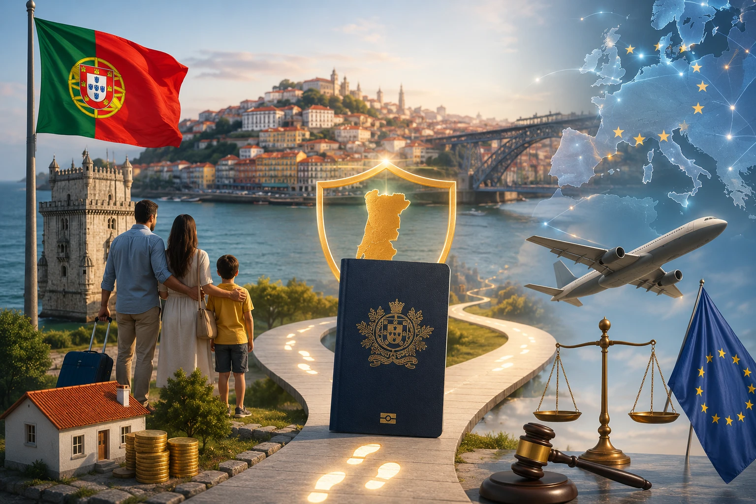Luật Quốc Tịch Bồ Đào Nha 2026: Tăng Lên 10 Năm Và Sự Thật Từ Khải Di Trú 1 ChatGPT Image 14 20 51 20 thg 5 2026