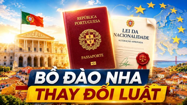 Luật Quốc Tịch Bồ Đào Nha 2026: Nhập Tịch 10 Năm & Lộ Trình Mới
