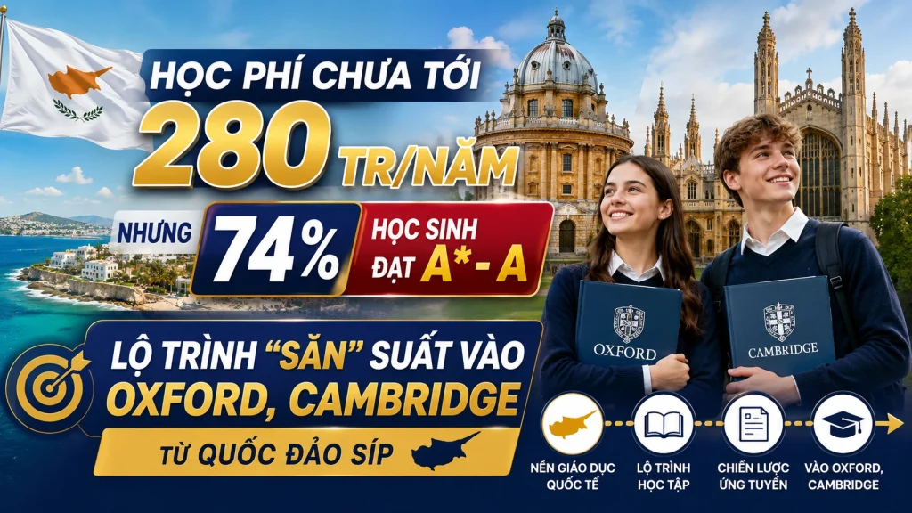 Học Phí 280Tr/Năm Vào Oxford: Lộ Trình Định Cư Síp Từ Trường Top 5 u