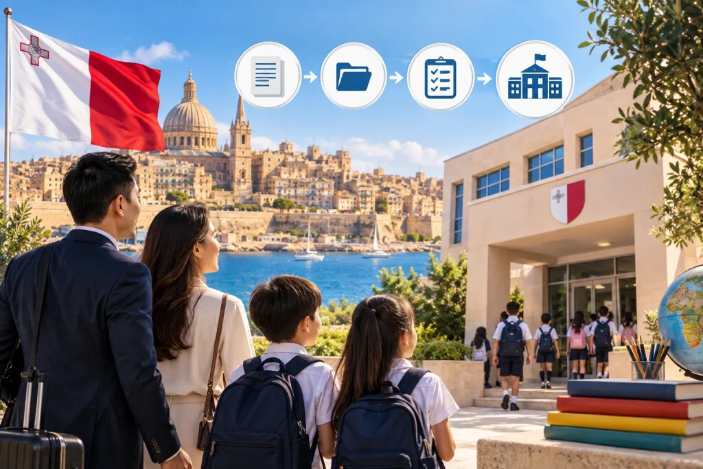 Hướng Dẫn Chi Tiết Quy Trình Cho Con Học Trường Công Khi Định Cư Malta 2 ChatGPT Image 15 33 59 20 thg 9 2026