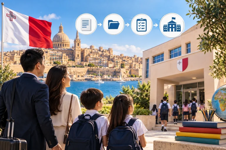 Hướng Dẫn Chi Tiết Quy Trình Cho Con Học Trường Công Khi Định Cư Malta