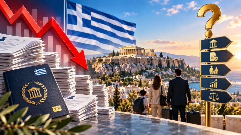 LƯỢNG ĐƠN ĐĂNG KÝ “GOLDEN VISA HY LẠP” GIẢM: CHÍNH SÁCH ĐỊNH CƯ HY LẠP SẼ THAY ĐỔI NHƯ THẾ NÀO?