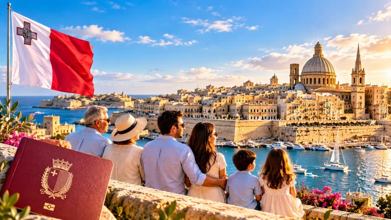 Định Cư Malta (MPRP): Một Thẻ Thường Trú, Mở Ra 4 Tấm Vé Quyền Lực Cho Cả Gia Đình 4 Thế Hệ