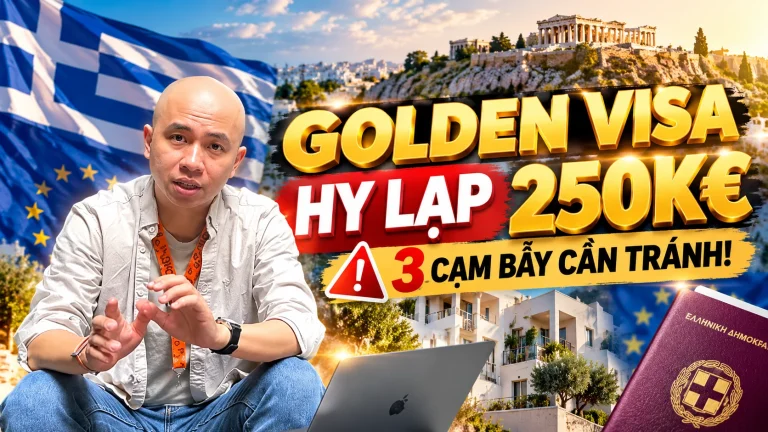 Golden Visa Hy Lạp 250.000 Euro 2026: Cơ Hội Cuối Cho Thẻ Cư Trú Châu Âu